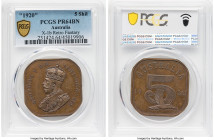George V copper Proof Retro Fantasy 5 Shillings 1920-Dated PR64 Brown PCGS, KM-X1b. From the Archipelago Collection 

HID09801242017

© 2022 Heritage ...