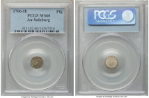 Salzburg. Johann Ernst Uniface Pfennig 1706-IE MS60 PCGS, KM268. From the Archipelago Collection 

HID09801242017

© 2022 Heritage Auctions | All Righ...