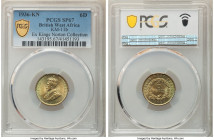 British Colony. George V Specimen 6 Pence 1936-KN SP67 PCGS, King's Norton mint, KM11b. Ex. King's Norton Collection From the Archipelago Collection 
...