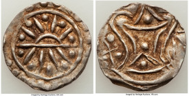 Pyu Kingdom silver Unit of 20 Ratti ND (c. 4th-7th Century) AU, R&S-3.8. 19mm. 2.2gm. From the Archipelago Collection 

HID09801242017

© 2022 Heritag...