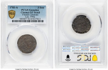 Louis XVI 3 Sous 1781-A XF Details (Cleaned) PCGS, Paris mint, KM2, Lec-194a. From the Archipelago Collection 

HID09801242017

© 2022 Heritage Auctio...