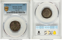 French Colony. Louis XVIII 10 Centimes 1818-A AU50 PCGS, Paris mint, KM-A1, Lec-30. From the Archipelago Collection 

HID09801242017

© 2022 Heritage ...