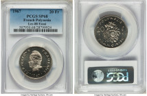 French Colony Specimen Essai 20 Francs 1967-(a) SP68 PCGS, Paris mint, KM-E2, Lec-88. From the Archipelago Collection 

HID09801242017

© 2022 Heritag...