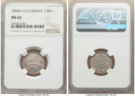 German Colony. Wilhelm II 1/2 Mark 1894-A MS62 NGC, Berlin mint, KM4. From the Archipelago Collection 

HID09801242017

© 2022 Heritage Auctions | All...