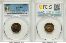 Republic Specimen Cedi 1984 SP65 PCGS, KM25. Unrecorded by the Standard Catalog in this finish. Ex. Kings Norton Mint Collection From the Archipelago ...