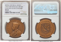 George V bronze "Falkland Islands Centenary" Medal 1933 MS66 NGC, Eimer-2023a, BHM-4241. From the Archipelago Collection 

HID09801242017

© 2022 Heri...
