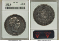 Kalakaua I Dollar 1883 XF40 ANACS, KM7. From the Archipelago Collection 

HID09801242017

© 2022 Heritage Auctions | All Rights Reserved