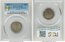 French Colony. Louis XVIII 10 Centimes 1816-A XF45 PCGS, Paris mint, KM-A1, Lec-26. From the Archipelago Collection 

HID09801242017

© 2022 Heritage ...