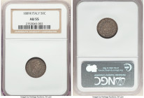 Umberto I 50 Centesimi 1889-R AU55 NGC, Rome mint, KM26 From the Archipelago Collection 

HID09801242017

© 2022 Heritage Auctions | All Rights Reserv...