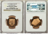 Republic gold Proof "Independence" 150 Dollars 1979 PR68 Ultra Cameo NGC, KM9. From the Archipelago Collection 

HID09801242017

© 2022 Heritage Aucti...