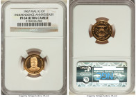 Republic gold Proof "Independence Anniversary" 10 Francs 1967 PR64 Ultra Cameo NGC, KM5. From the Archipelago Collection 

HID09801242017

© 2022 Heri...