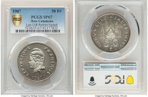 French Overseas Territory nickel Specimen Piefort 50 Francs 1967 SP67 PCGS, KM-P3, Lec-118. Mintage: 500. From the Archipelago Collection 

HID0980124...