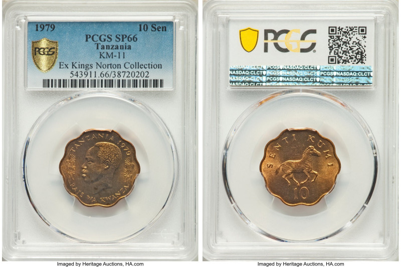 Republic Specimen 10 Senti 1979 SP66 PCGS, KM11. Unrecorded by the Standard Cata...