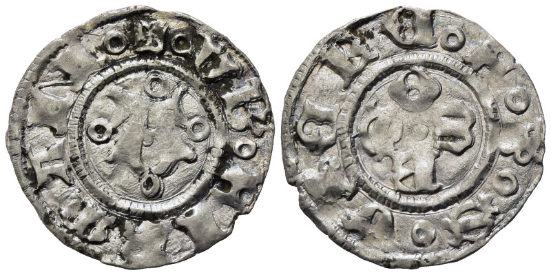 FERMO. Francesco Sforza di Cotignola (1434-1446). Bolognino Ag (1.12 g). CO F VI...