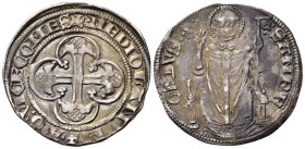 MILANO. Azzone Visconti (1329-1339). Grosso da 2 soldi. Ag (2,81 g). MIR 87/1; Cr.2. SPL