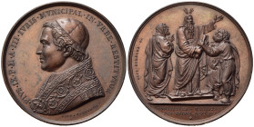 Medaglie Papali. Pio IX (1846-1878). Medaglia anno III - Riforme legislative. AE (35,68 g). Bartolotti E 848. FDC