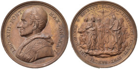 Medaglie Papali. Leone XIII (1878-1903). Medaglia anno XXVI - Commissione per gli studi biblici. AE (35,92 g). Bartolotti E 903. rara. 500 esemplari. ...