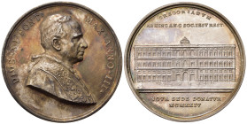 Medaglie Papali. Pio XI (1922-1939). Medaglia anno III "Nuova Sede Università Gregoriana". Ag (36,08 g). Opus Mistruzzi. CM 21. qFDC
