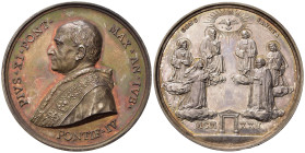 Medaglie Papali. Pio XI (1922-1939). Medaglia anno IV Giubileo 1925 "Canonizzazione del 1925". Ag (33,54 g). Opus Mistruzzi. CM 286. qFDC