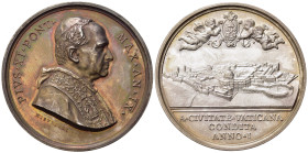 Medaglie Papali. Pio XI (1922-1939). Medaglia anno IX "I Anniversario Concordato con l'Italia". Ag (38,87 g). Opus Mistruzzi. CM 210. SPL+