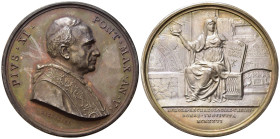 Medaglie Papali. Pio XI (1922-1939). Medaglia anno V "Istituto di Archeologia Cristiana". Ag (34,29 g). Opus Mistruzzi. CM 132. qFDC