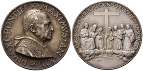 Medaglie Papali. Pio XI (1922-1939). Medaglia anno XIII "Canonizzazione del 1934". Ag (37,93 g). Opus Mistruzzi. CM 275. SPL+