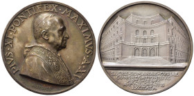 Medaglie Papali. Pio XI (1922-1939). Medaglia anno XV "Nuova Sede Curia Romana". Ag (39,18 g). Opus Mistruzzi. CM 283. qFDC