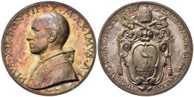 Medaglie Papali. Pio XII (1939-1958). Medaglia anno I "Elezione al pontificato". Ag (38,24 g). Opus Mistruzzi. CM 1. qFDC