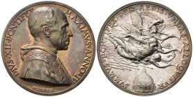 Medaglie Papali. Pio XII (1939-1958). Medaglia anno IV "Radiomessaggi per la Pace". Ag (36,68 g). Opus Mistruzzi. CM 24. qFDC