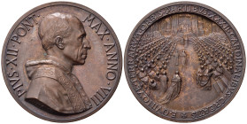Medaglie Papali. Pio XII (1939-1958). Medaglia anno VIII "Concistoro del 1946". AE (31,81 g). Opus Mistruzzi. CM 56. qFDC