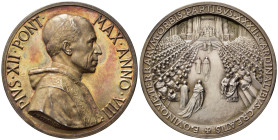 Medaglie Papali. Pio XII (1939-1958). Medaglia anno VIII "Concistoro del 1946". Ag (36,07 g). Opus Mistruzzi. CM 56. qFDC