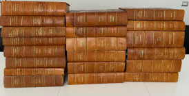 A.A. V.V. - Corpus Nummorum Italicorum. Voll. I-XX. Opera completa. Roma, 1910-1943, pp. 11.004+689 tavole. Il volume 20 è una ristampa Forni. Nel vol...