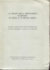 AA. -VV. - Atti del VI Convegno del C.I.di Studi numismatici. Napoli 1977. Le origini della monetazione di bronzo in Sicilia e in Magna Grecia. Roma, ...