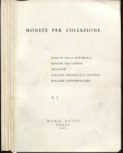 RATTO M. - Listini a prezzo fisso 1972 ( 4 fascicoli) completo. con tavole. ril. ed buono stato. rari.