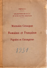 RATTO M. - Paris, 4\6 – Juin, 1931. Vente N 1. Collection de M. Rapfael Castel. et d’un autre amateur. Monnaies grecques, romaines et francaise. Papal...