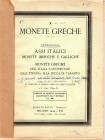 RATTO R. – Milano, 1933 \35. Fascicoli N. X – XI – XIV. A prezzi fissi. Monete greche, Assi italici, monete iberiche e galliche, monete greche dell’It...