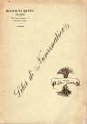 RATTO R. - Milano, 4\5 - Maggio, 1920. Catalogo di libri di numismatica. Biblioteca vasta e pregevole radunata da un appasionato cultore di numismatic...