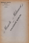 RATTO R. – Milano, 8 – Febbraio, 1915. Collezione Romussi. Monete milanesi. Pp. 32, nn. 359, tavv. 3. Ril. \ pelle con scritte al dorso, buono stato, ...