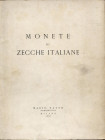 RATTO . – Milano, 1-2-3 aprile 1965. Monete di zecche italiane. Pp.nn., nn.855, tavv.34. lista prezzi val. Ril.ed. sciupata, Buono stato