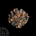 Natural History - Mixed Gem Tourmaline Crystal Group
. A mixed group of over 80 pink, green, red, brown and other tourmaline crystals. 115 grams tota...