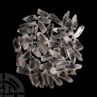 Natural History - 50 Quartz Crystal Points
. A group of 50 clear quartz crystal points. 442 grams total, 33-49 mm (1 1/4 - 2 in.). From Brazil. Miner...