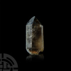 Natural History - Large Smoky Quartz Crystal Specimen
. A large hexagonal-section smoky quartz crystal with point. 113 grams, 75 mm (3 in.). From Mex...