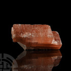 Natural History - Large Red Calcite Crystal Specimen
. A large red calcite specimen with waxy lustre. 230 grams, 98 mm (4 in.). From the historic ‘Vi...