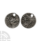 Anglo-Saxon Coins - Edward the Confessor - London / Godfric - Small Flan Penny
1048-1050 A.D. BMC type II. Obv: profile bust with EDPARD REX legend. ...