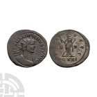 Ancient Roman Imperial Coins - Maximian under Carausius - London - Pax AE Antoninianus
292-293 A.D. London mint. Obv: IMP C MAXIMIANVS P F AVG legend...