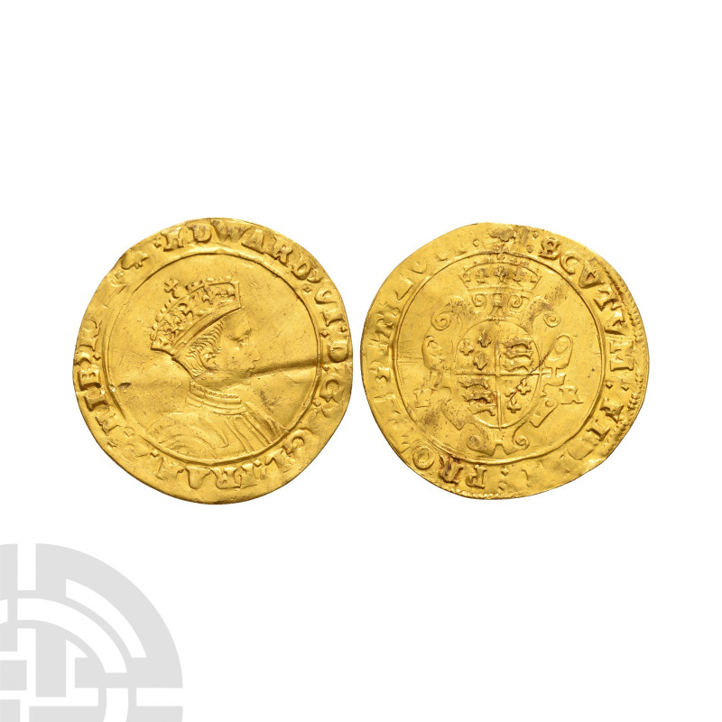 English Tudor Coins Edward VI - Southwark - Gold Half Sovereign
January 1549-Ap...