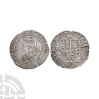 English Stuart Coins - Charles I - Contemporary Counterfeit Shilling
After 1642 A.D. Obv: profile bust with XII behind and CAROLVS D C MAG BRII FR FI...