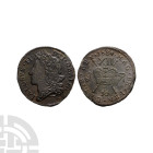 World Coins - Ireland - James II - December 1689 - Gunmoney Large Shilling
Dated December 1689 A.D. Obv: profile bust with IACOBVS II DEI GRATIA lege...