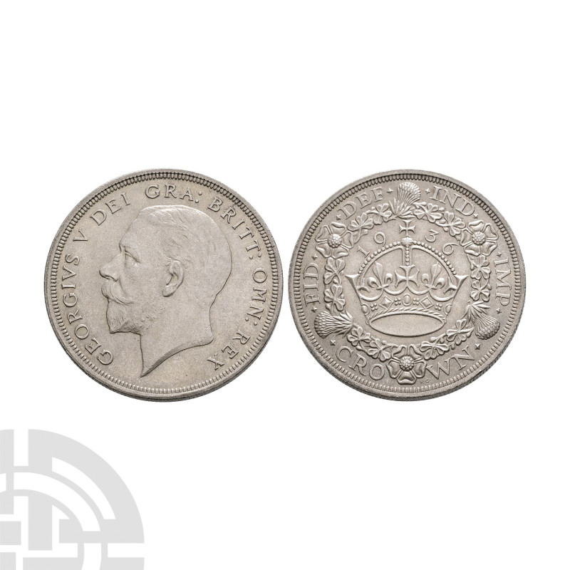 English Milled Coins - George V - 1936 - Wreath Crown
Dated 1936 A.D. Obv: prof...