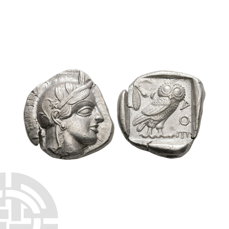 Ancient Greek Coins - Attica - Athens - Owl AR Tetradrachm
Circa 454-404 B.C. O...